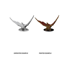 WizKids Dungeons & Dragons: Nolzur’s Marvelous Unpainted Miniatures - Young Brass Dragon [Board Game Accessory] Board Game Wizards of the Coast   