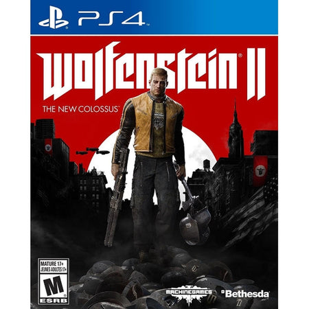Wolfenstein II: The New Colossus [PlayStation 4] PlayStation 4 Video Game Bethesda   