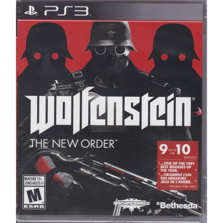 Wolfenstein: The New Order [PlayStation 3] PlayStation 3 Video Game Bethesda   