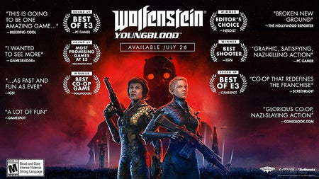 Wolfenstein: Youngblood - Deluxe Edition [Xbox One] Xbox One Video Game Bethesda   