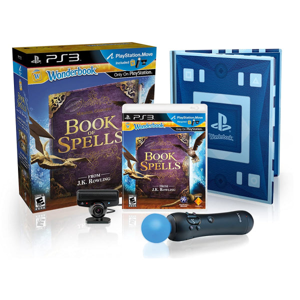 Wonderbook: Book of Spells - PlayStation Move Bundle [PlayStation 3] PlayStation 3 Video Game Playstation   