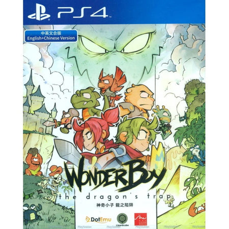 Wonder Boy: The Dragon's Trap [PlayStation 4] PlayStation 4 Video Game Sony   