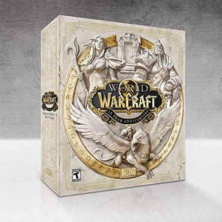 World Of Warcraft - 15th Anniversary Collector's Edition [Mac & PC DVD Computer] PC Video Game Blizzard   