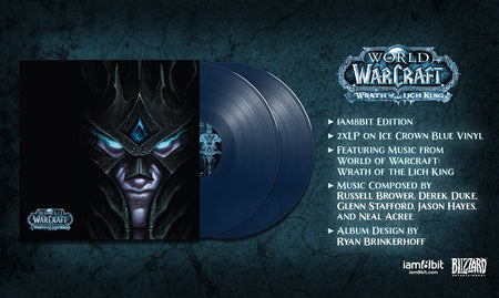 World of Warcraft: Wrath of the Lich King 2xLP [Audio Vinyl] Audio CD/Vinyl iam8bit   