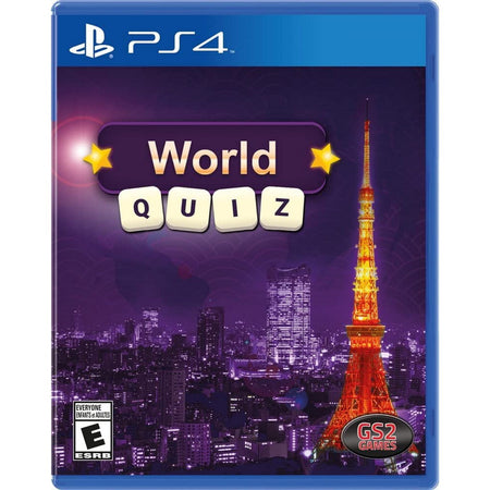 World Quiz [PlayStation 4] PlayStation 4 Video Game GS2 Games   