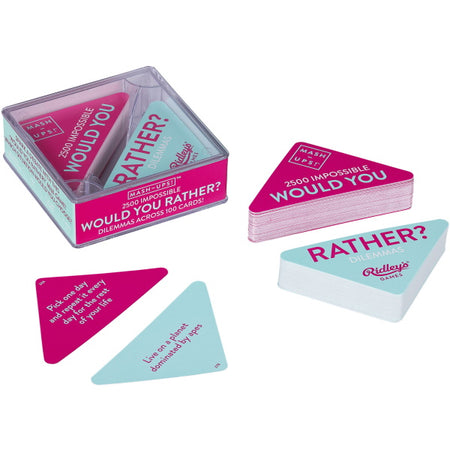 Mash-Ups! Would You Rather? Dilemmas Card Game Ridley's Games   
