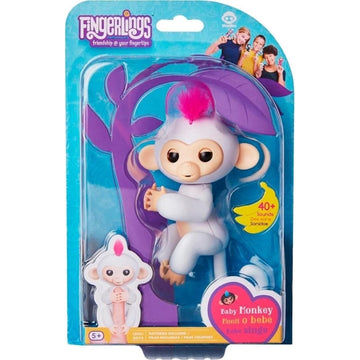 WowWee Fingerlings Baby Monkey 'Sophie' Interactive Electronic Toy Pet [Toys, Ages 5+] Toys & Games WowWee   