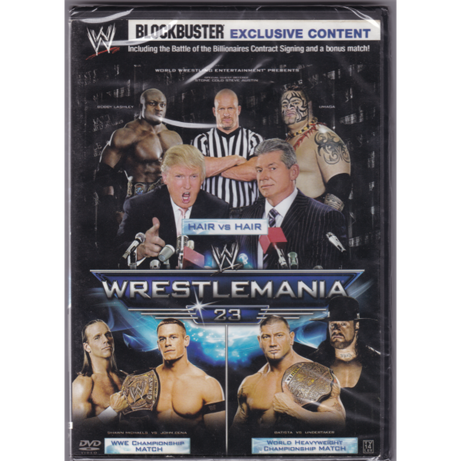 WWE: WrestleMania 23 - Hair Vs. Hair Featuring Donald Trump [DVD