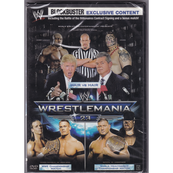 WWE: WrestleMania 23 - Hair Vs. Hair Featuring Donald Trump [DVD] DVDs & Blu-Rays WWE Studios   
