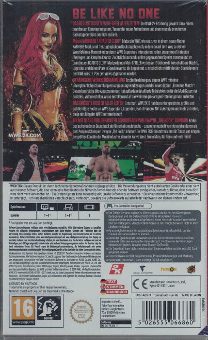 WWE 2K18 [Nintendo Switch] Nintendo Switch Video Game 2K Games   
