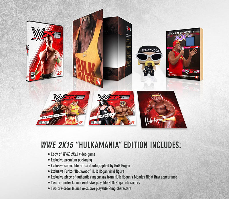 WWE 2K15 - Hulkamania Edition [Xbox One] Xbox One Video Game 2K Games   