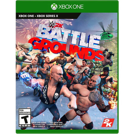 WWE 2K Battlegrounds [Xbox One / Xbox Series X] Xbox One Video Game 2K Games   