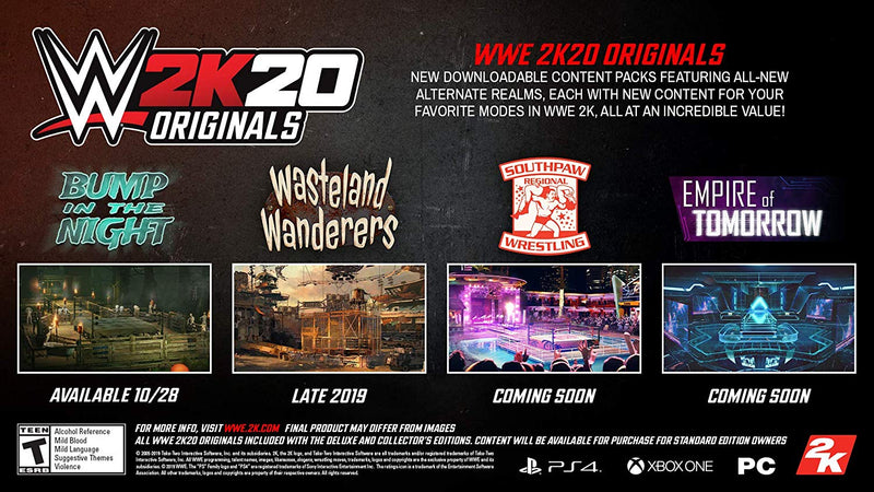 WWE 2K20 - 20th Anniversary SmackDown Edition [PlayStation 4] PlayStation 4 Video Game 2K Games   