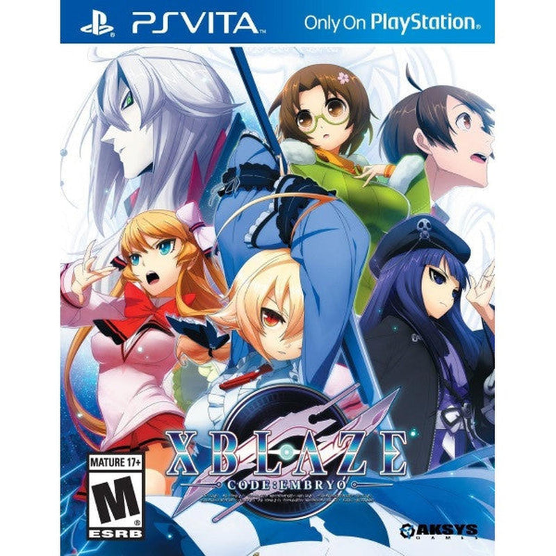 XBLAZE Code: Embryo [Sony PS Vita] Sony PS Vita Video Game Aksys Games   