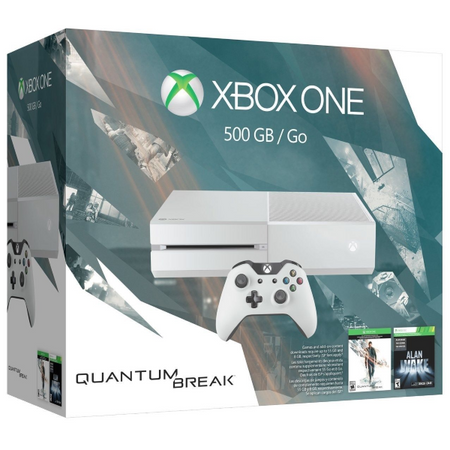 Xbox One Console - Quantum Break White Special Edition Bundle - 500GB [Xbox One System] Xbox Systems Microsoft   