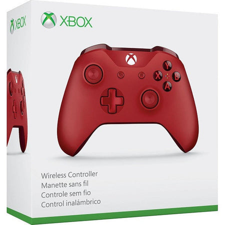 Xbox One Wireless Controller - Red [Xbox One Accessory] Xbox One Accessories Microsoft   