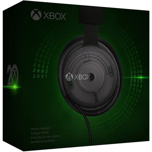 Xbox Stereo Headset - 20th Anniversary Special Edition [Xbox Series X/S + Xbox One Accessory] Xbox One Accessories Microsoft   