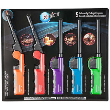X-Lite Multi-Purpose Lighters - Pack of 5 [House & Home] House & Home X-Lite   