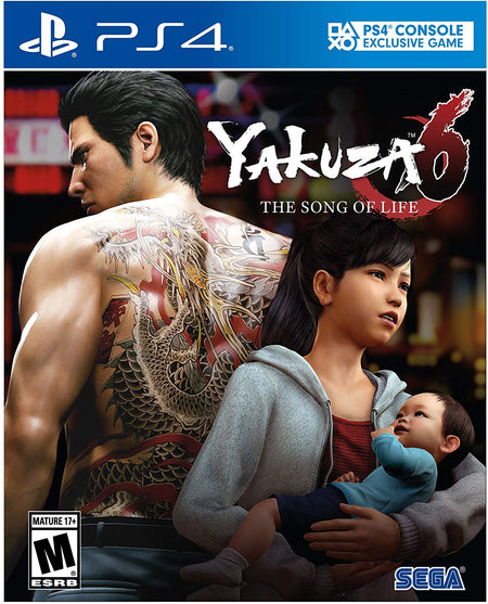 Yakuza 6: The Song of Life - Essence of Art Edition [PlayStation 4] PlayStation 4 Video Game SEGA   