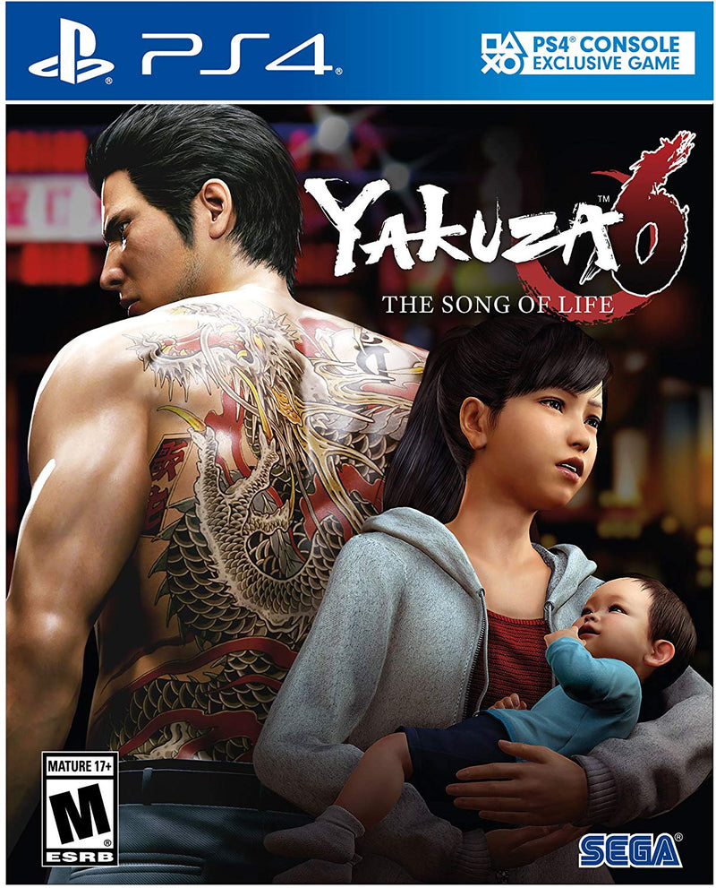 Yakuza 6: The Song of Life - Essence of Art Edition [PlayStation 4] PlayStation 4 Video Game SEGA   