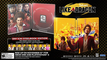 Yakuza: Like a Dragon - Day Ichi Edition [PlayStation 4] PlayStation 4 Video Game SEGA   