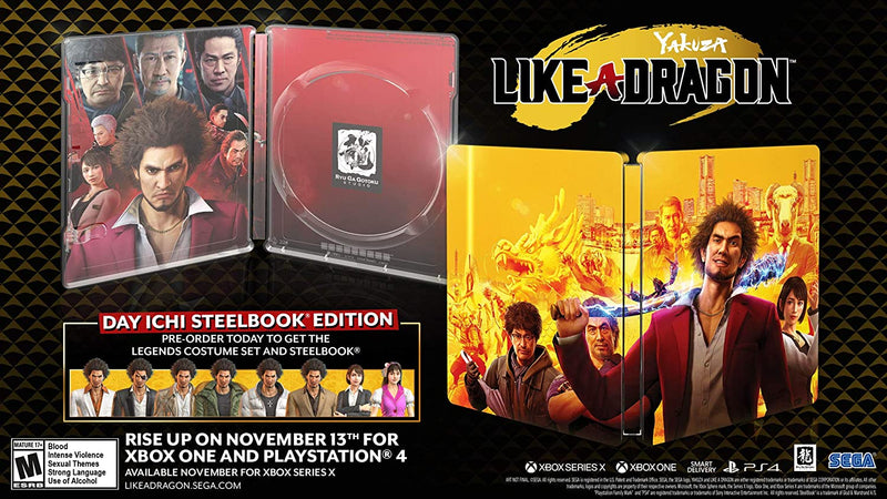 Yakuza: Like a Dragon - Day Ichi Edition [PlayStation 4] PlayStation 4 Video Game SEGA   