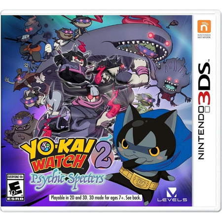 Yo-kai Watch 2: Psychic Specters [Nintendo 3DS] Nintendo 3DS Video Game Nintendo   
