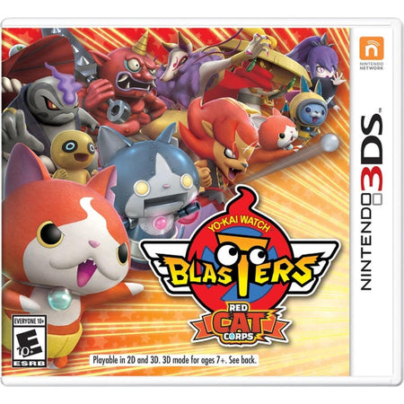 Yo-kai Watch Blasters: Red Cat Corps [Nintendo 3DS] Nintendo 3DS Video Game Level 5   