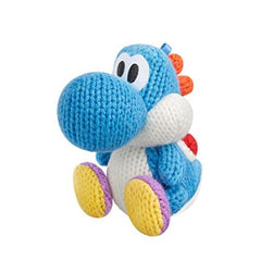 Yoshi's Woolly World + Light Blue Yarn Yoshi Amiibo [Nintendo Wii U] Nintendo Wii U Video Game Nintendo   