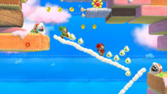 Yoshi's Woolly World + Light Blue Yarn Yoshi Amiibo [Nintendo Wii U] Nintendo Wii U Video Game Nintendo   