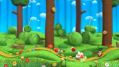 Yoshi's Woolly World + Light Blue Yarn Yoshi Amiibo [Nintendo Wii U] Nintendo Wii U Video Game Nintendo   