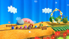 Yoshi's Woolly World + Light Blue Yarn Yoshi Amiibo [Nintendo Wii U] Nintendo Wii U Video Game Nintendo   