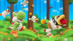 Yoshi's Woolly World + Light Blue Yarn Yoshi Amiibo [Nintendo Wii U] Nintendo Wii U Video Game Nintendo   
