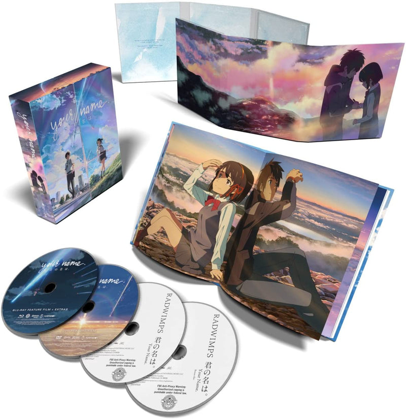 Your Name - Limited Edition [Blu-ray + DVD] DVDs & Blu-Rays Funimation   