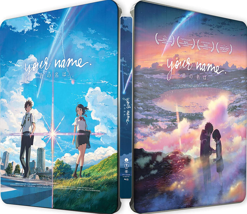 Your Name - Limited Edition SteelBook [Blu-ray + Digital] DVDs & Blu-Rays Funimation   