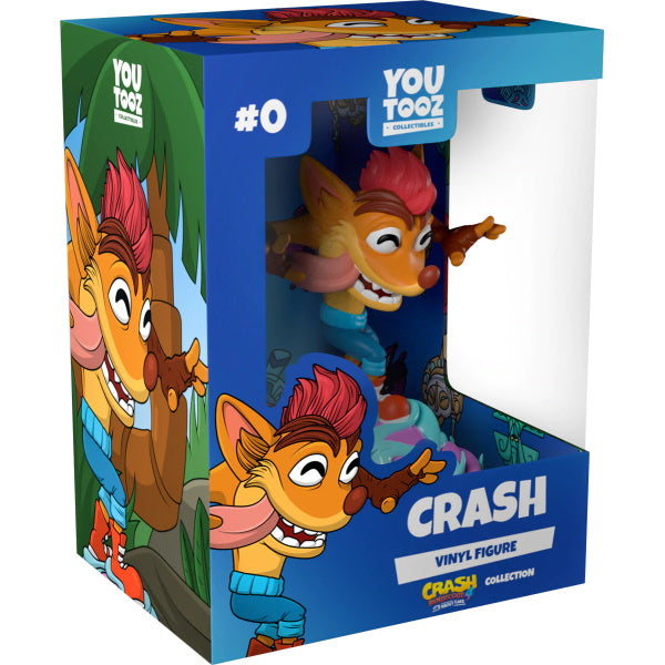 Youtooz: Crash Bandicoot Collection - Crash Vinyl Figure #0 Toys & Games Youtooz   