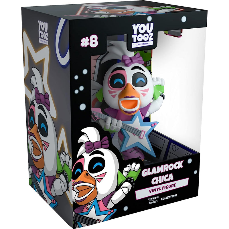 Youtooz: Five Nights at Freddy's Collection - Glamrock Chica Vinyl Figure #8 Toys & Games Youtooz   