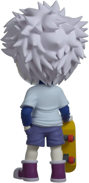 Today, my Killua YouTooz figure that I ordered months ago arrived! Super  happy to have a figure of my #1 fav anime character :D : r/HunterXHunter
