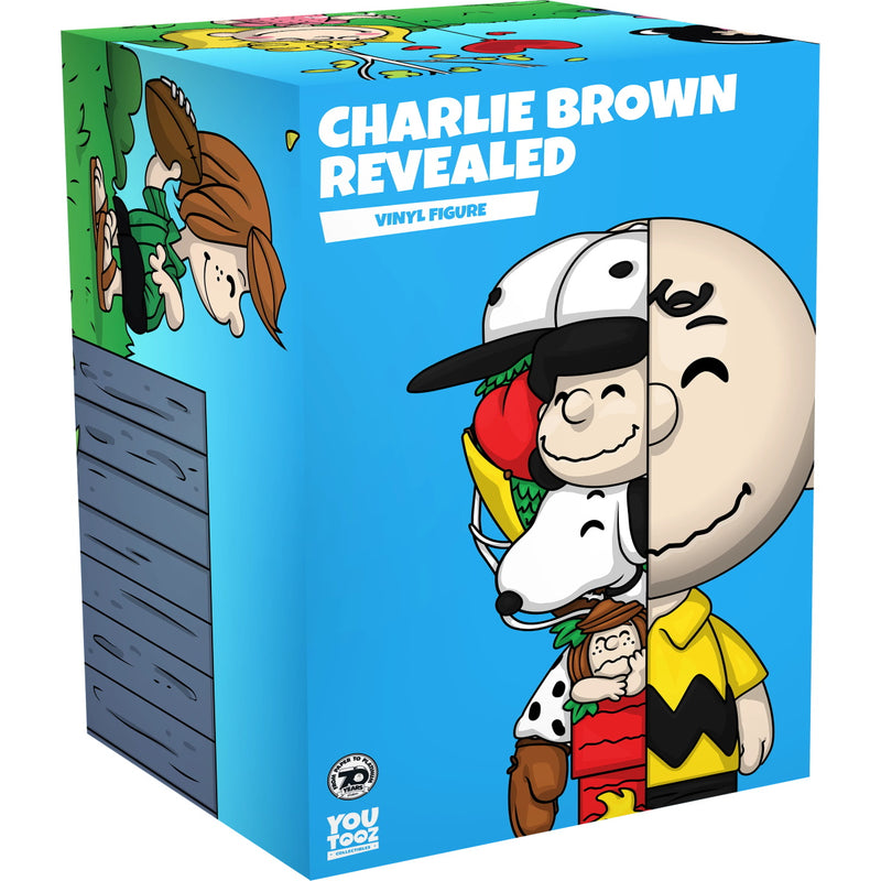 Youtooz: Peanuts Collection - Charlie Brown Revealed Vinyl Figure Toys & Games Youtooz   