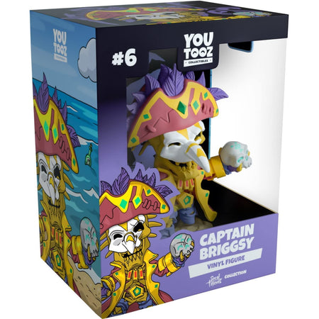 Youtooz: Sea of Thieves Collection - Captain Briggsy Vinyl Figure #6 Toys & Games Youtooz   