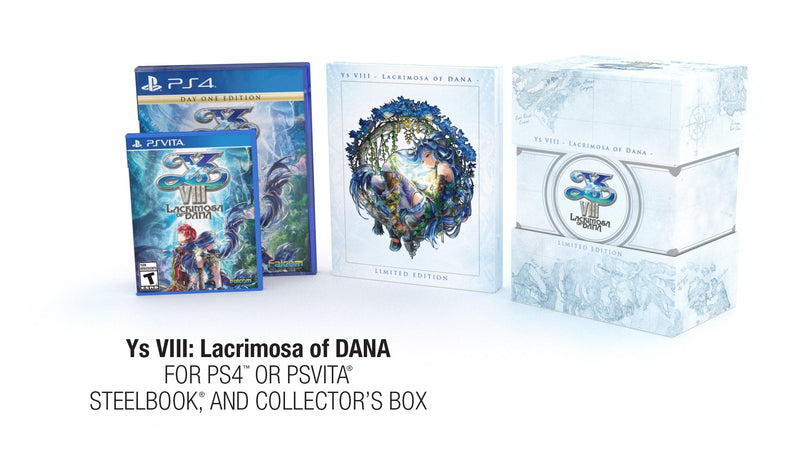 Ys VIII: Lacrimosa of DANA - Limited Edition [Sony PS Vita] Sony PS Vita Video Game NIS America   