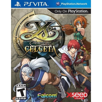 Ys: Memories of Celceta [Sony PS Vita] Sony PS Vita Video Game XSEED Games   