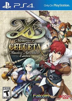 Ys: Memories of Celceta - Timeless Adventurer Edition [PlayStation 4] PlayStation 4 Video Game XSEED Games   
