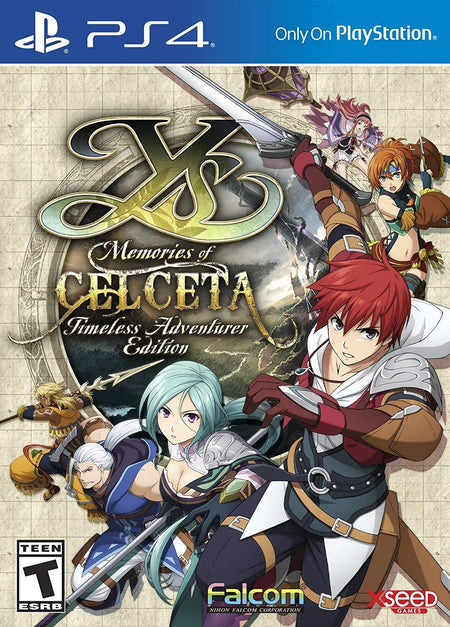 Ys: Memories of Celceta - Timeless Adventurer Edition [PlayStation 4] PlayStation 4 Video Game XSEED Games   