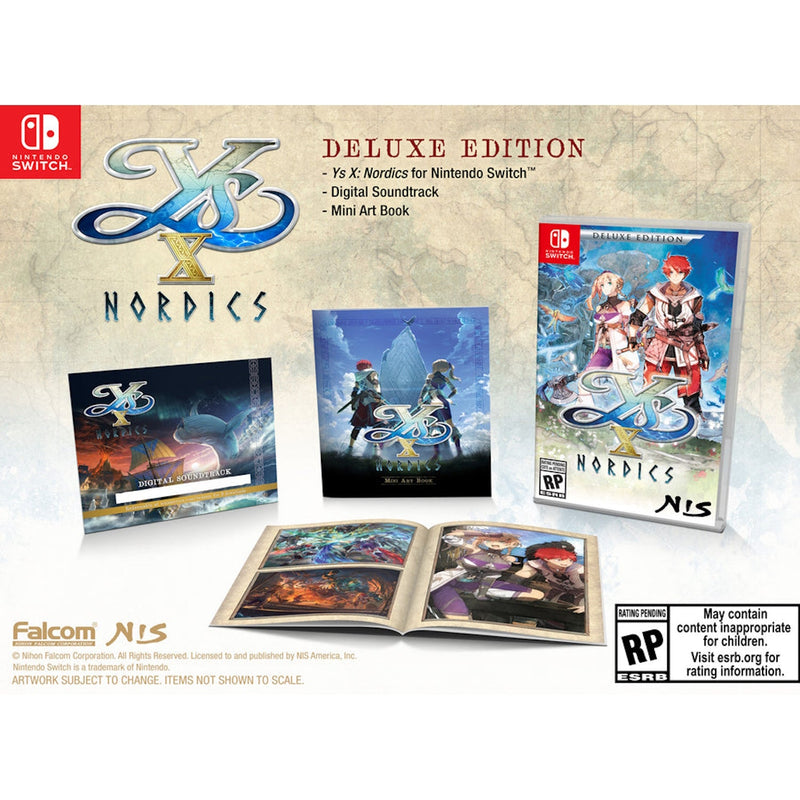 YS X: Nordics - Deluxe Edition [Nintendo Switch] Nintendo Switch Video Game NIS America   