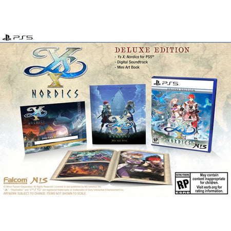 YS X: Nordics - Deluxe Edition [PlayStation 5] PlayStation 5 Video Game NIS America   