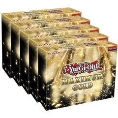 Yu-Gi-Oh! TCG: Maximum Gold Box 1st Edition - 20 Booster Packs Card Game Konami