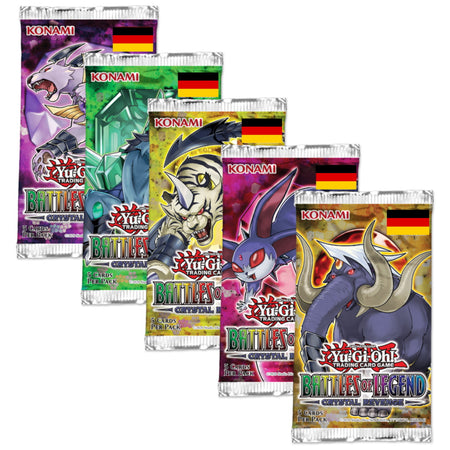 Yu-Gi-Oh! Trading Card Game: Battles of Legend - Crystal Revenge Booster Box - 24 Packs Card Game Konami   