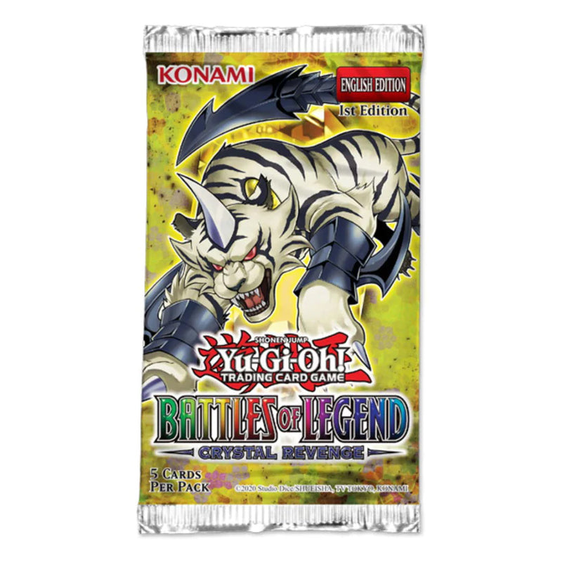 Yu-Gi-Oh! TCG: Battles of Legend - Crystal Revenge Booster Box - 24 Packs Card Game Konami