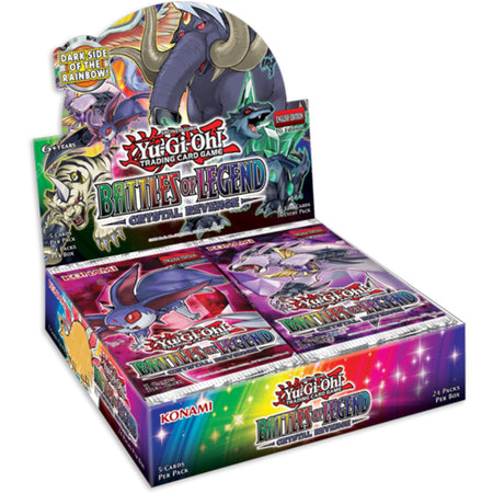 Yu-Gi-Oh! Trading Card Game: Battles of Legend - Crystal Revenge Booster Box - 24 Packs Card Game Konami   